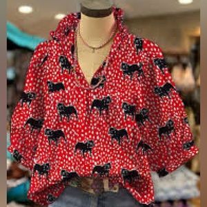 My Western Outfit bulldogs top